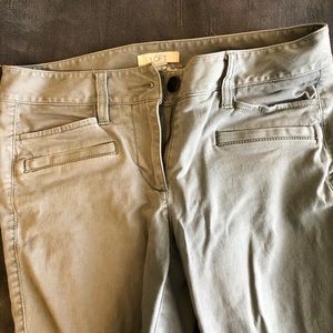 LOFT army green pants
